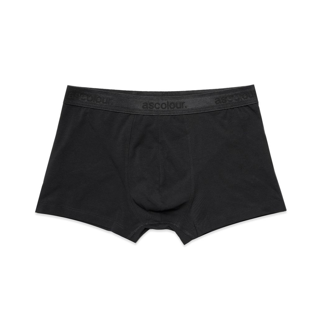 [1218-BLACK-G-S] Logo Briefs - 1218 (S)