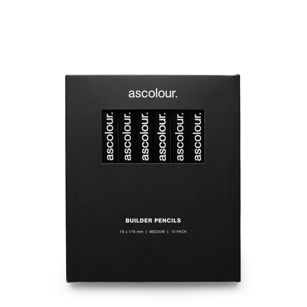 [1508-BLACK-P-OS] ASC Builders Pencil 10 Pack - 1508