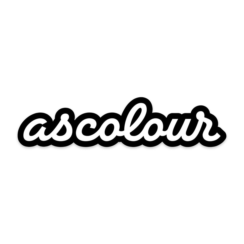 [1517-BLACK-P-OS] Script Sticker - 1517