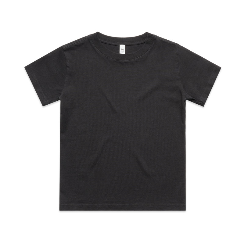 [3071-F_BLK-V-8K] Youth Heavy Faded Tee - 3071 (8, Faded Black)