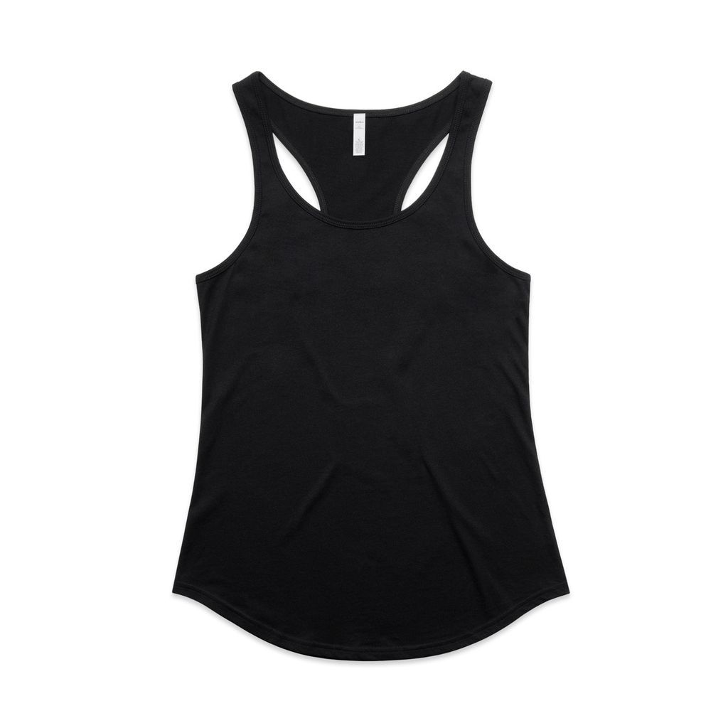 [4013-BLACK-F-XS] Wo's Mali Racerback - 4013 (XS, Black)