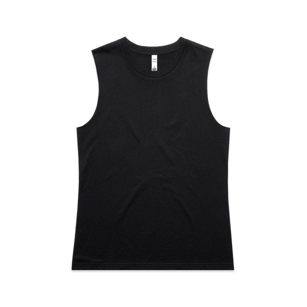 [4017-BLACK-F-XS] Wo's Maple Tank - 4017 (XS, Black)