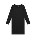 Wo's Mika Organic L/S Dress - 4033