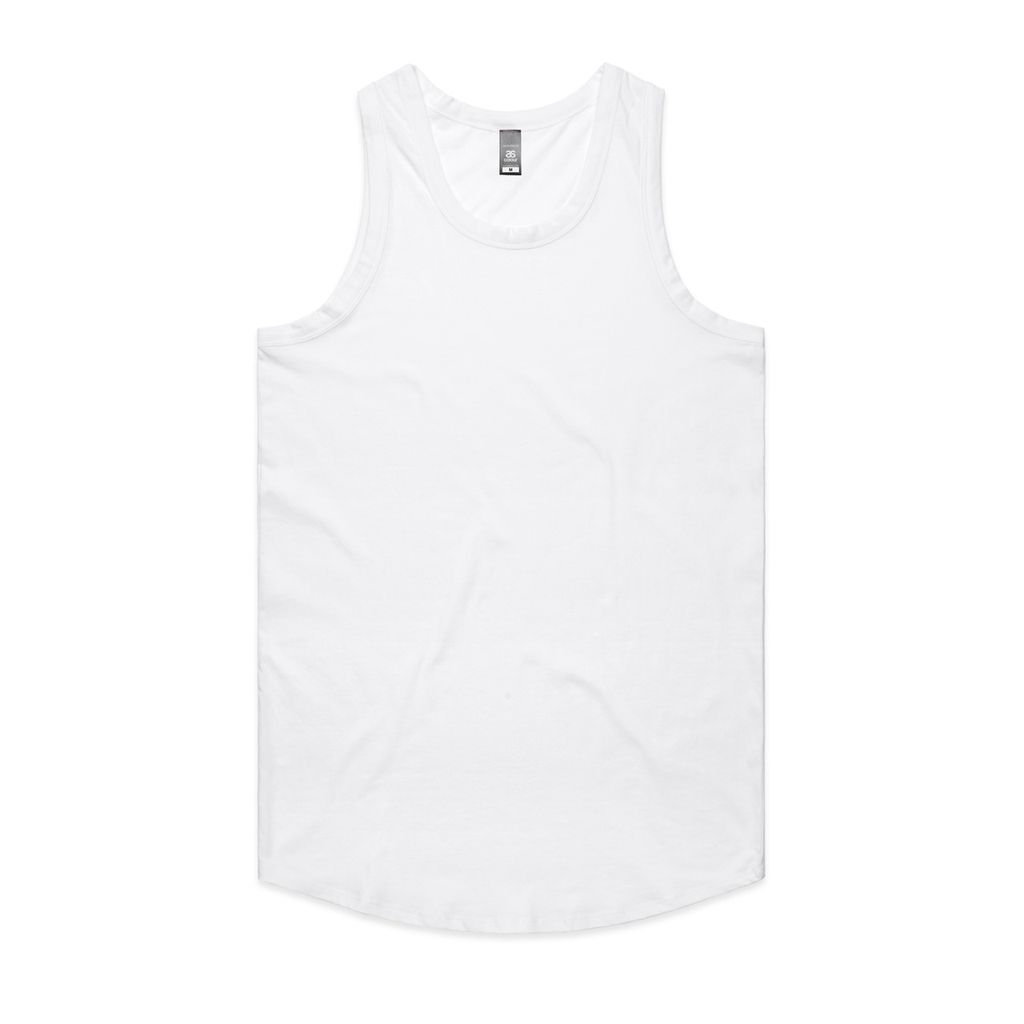 [5004-WHITE-G-S] Authentic Singlet - 5004 (S, White)
