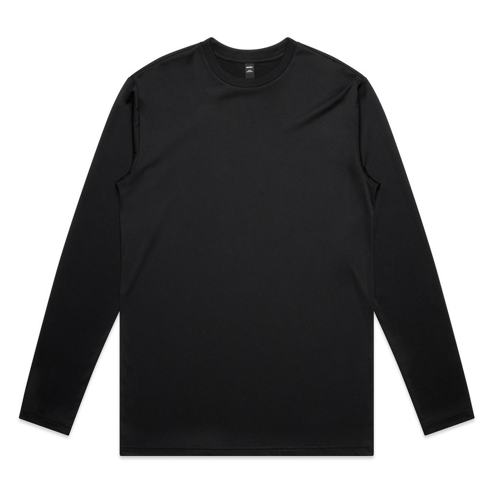 [5020A-BLACK-G-S] Staple Active L/S Tee - 5020A (S, Black)