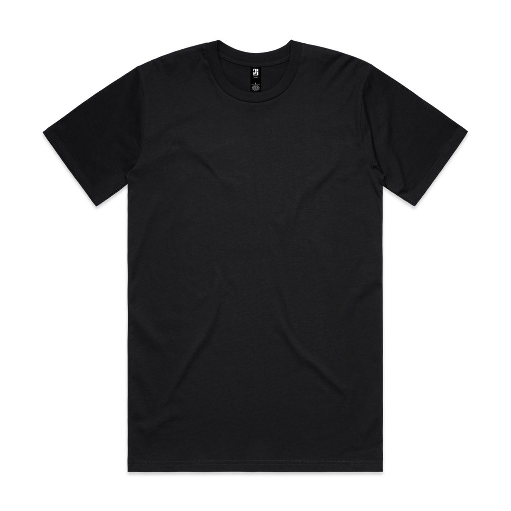 [5026G-BLACK-G-S] Classic Organic Tee - 5026G (S, Black)