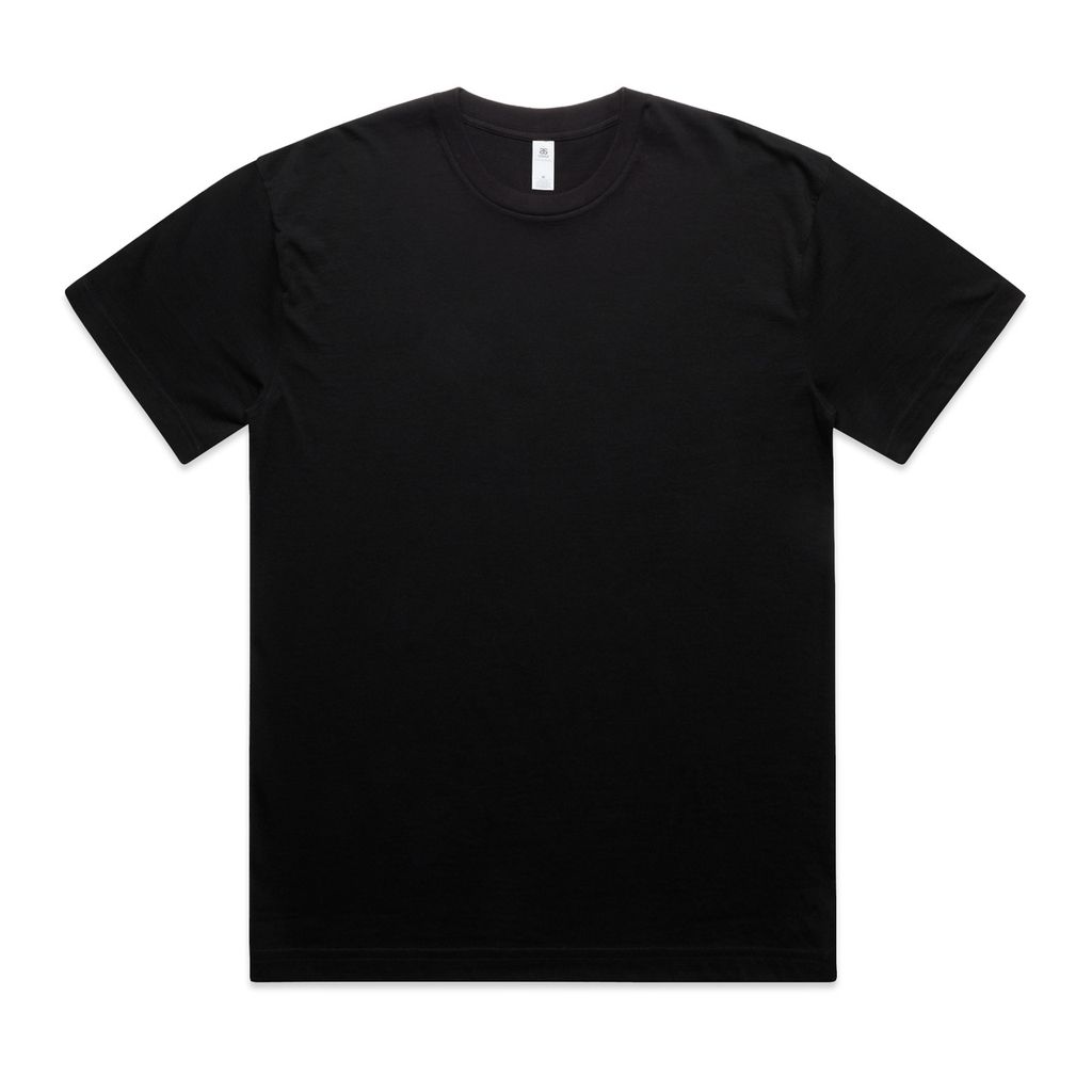 [5052-BLACK-G-S] Block Oversized Tee - 5052 (S, Black)