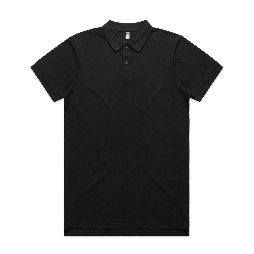 [5411-BLACK-G-S] Pique Polo - 5411 (S, Black)