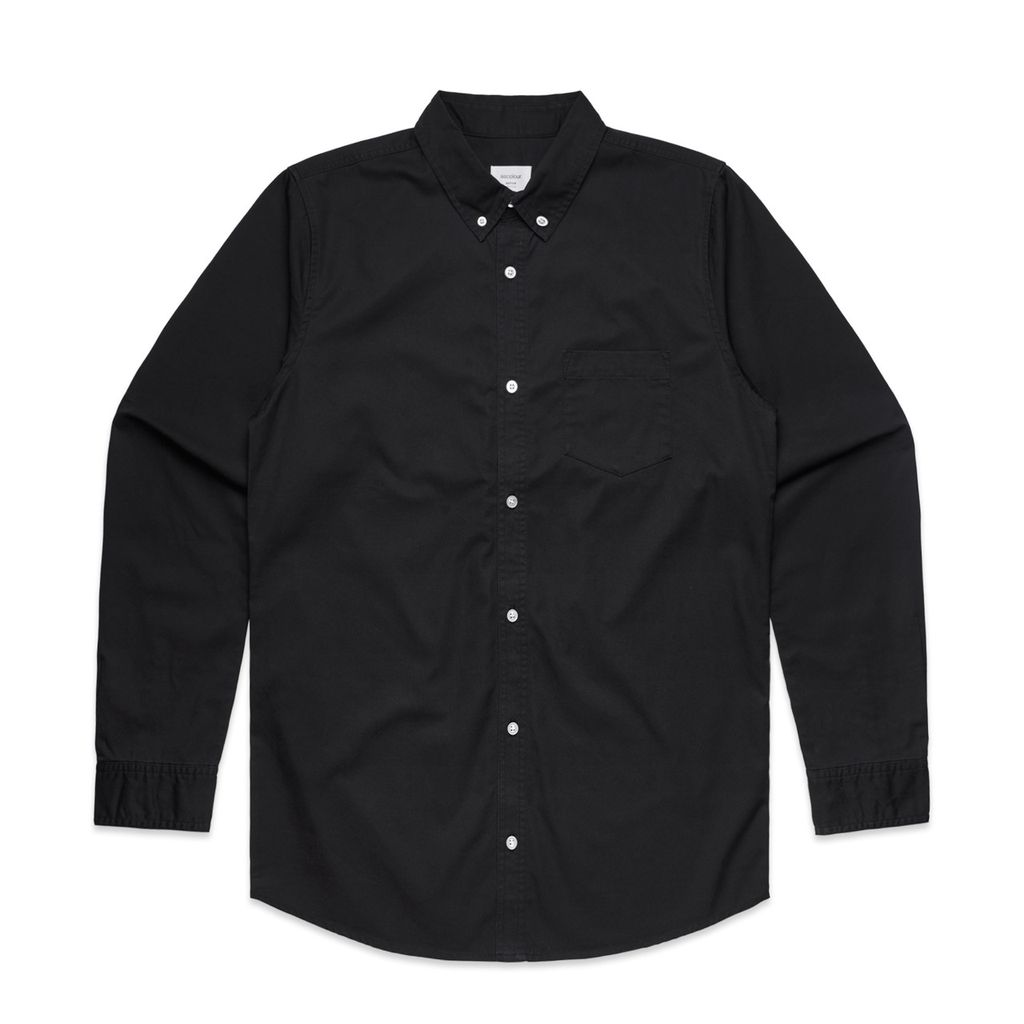 [5414-BLACK-G-S] Denim Wash Shirt - 5414 (S, Black)