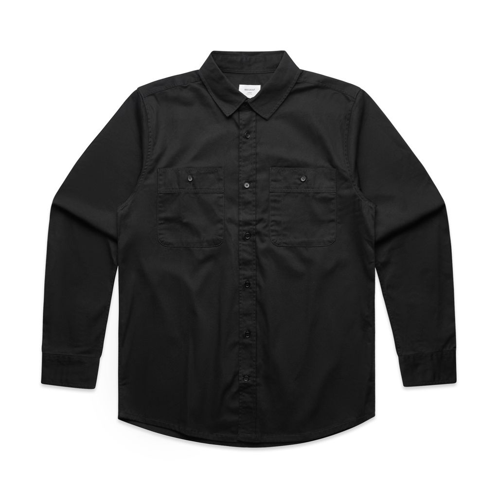 [5422-BLACK-G-S] Work Shirt - 5422 (S, Black)