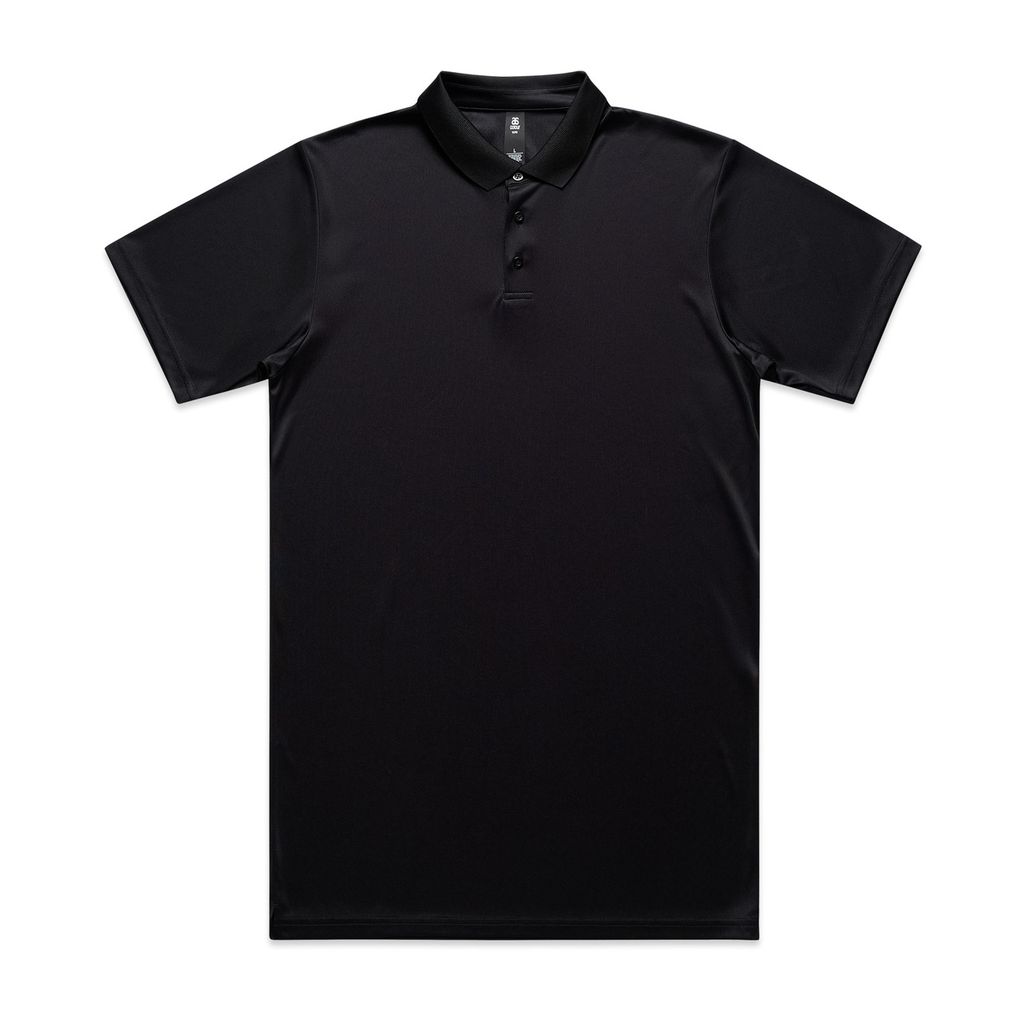 [5425-BLACK-G-S] Active Work Polo - 5425 (S, Black)