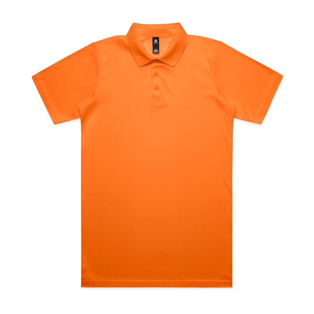 [5425F-SAF_O-G-S] Work Safety Polo - 5425F (S, Safety Orange)