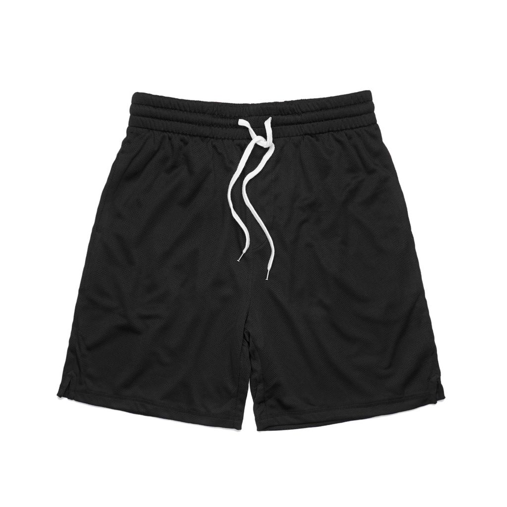 [5910-BLACK-G-S] Court Shorts 20" - 5910 (S, Black)
