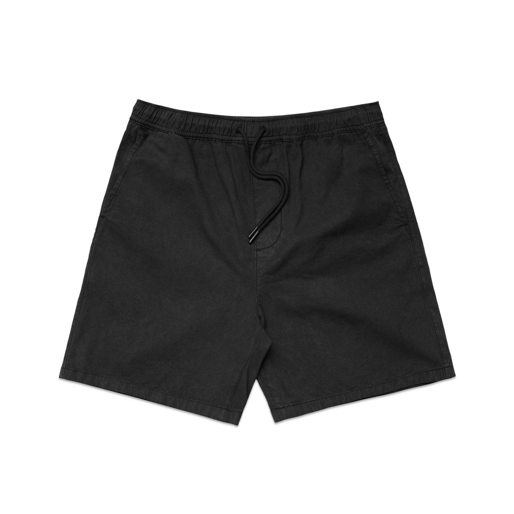 [5943-F_BLK-30] Faded Walk Shorts 18" - 5943 (30, Faded Black)