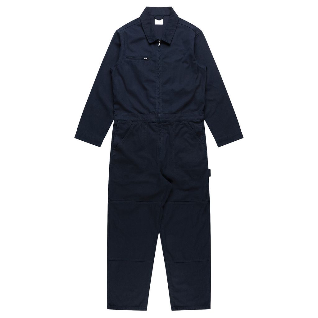 [5981-NAVY-G-S] Canvas Coveralls - 5981 (S)